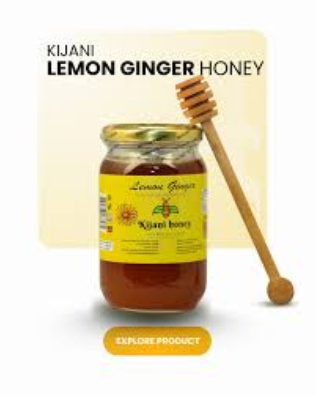 KIJANI LEMON GINGER HONEY 2KG